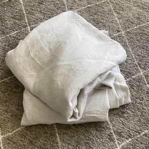 West Elm European Flax Linen Curtains